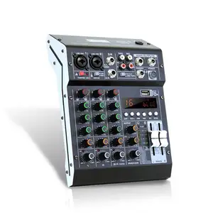 Professional 4-Channel Audio Mixer Console Made In China