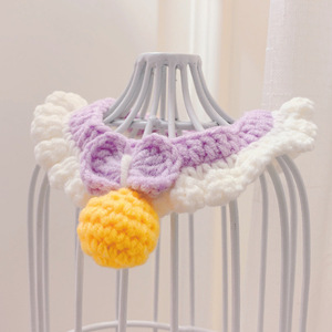 Bufandas y baberos para mascotas, collares tejidos, juguetes de peluche, gatos British Shorthair azules y blancos, osos de peluche, Bichon Frise, Corgi, fotos - Product Image 4