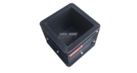 Molde de Compresión Desmontable para Cilindros de Hormigón 150x150x150mm, Molde de Plástico para Bloques de Hormigón, Uso en Laboratorio, 24 piezas/caja