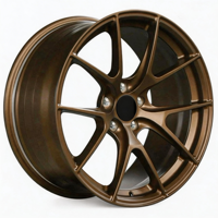 Rines de Aleación Forjados Maxtera de 16-22 Pulgadas, Rines Personalizados Cóncavos Profundos 5x114.3 5x120 Compatibles con BMW Serie 3, Camaro, Mustang, 370Z, Infiniti G37