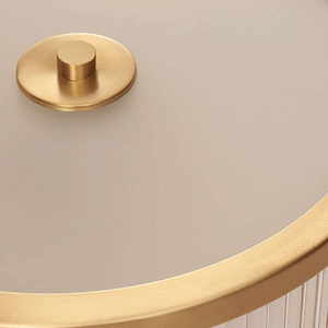 Quadrifoglio a forma di fiore lampada da soffitto a 4 foglie romantica stile europeo plafoniera Luxury rame per illuminazione a saldare - Product Image 2