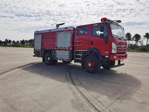 Nouveau Camion de Pompiers Tout-Terrain 4x4 Personnalisé 2026 avec Réservoir, Pompe, Treuil et Équipement de Sauvetage Incendie - Product Image 6