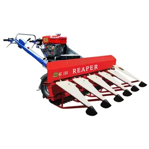 Factory Price Grain Reaper Binder Wheat Reaper Mini Rice Paddy Cutting Machine