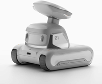 Robot LOOI Portátil Comercial con IA, Robot de Escritorio con Carga Inalámbrica, Asistente Inteligente de Plástico, Batería de 6000 mAh, 5 Horas de Autonomía