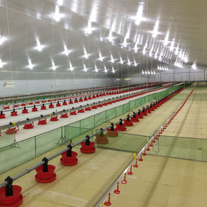 Conception de poulailler à structure <span class=keywords><strong>en</strong></span> acier rapide <span class=keywords><strong>Construction</strong></span> de hangar de ferme avicole préfabriquée - Product Image 1