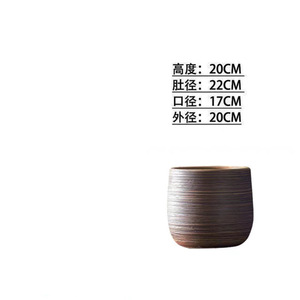 Pot de plante verte debout de plancher minimaliste moderne nordique pour la décoration intérieure Vase en céramique pour l'article décoratif d'affichage de plante - Product Image 1