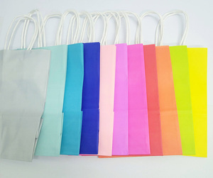 ถุงกระดาษงานฝีมือสีทึบ - Product Image 3