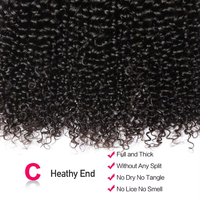 12A Extensions de cheveux humains vierges brésiliens, trame ultra double drawn Water Wave pour tissage, sans nœuds ni perte, douceur durable