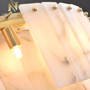 Lampadario Moderno in Alabastro LED dal Design Unico per Decorazione Interna di Case e Ville - Product Image 6