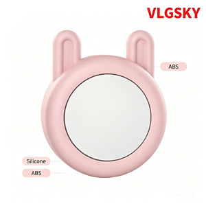 Robot de Compañía Suave VLGSKY AI Talky-Moe con Forma de Conejo Rosa, Control por Voz, Pantalla TFT y Asistente Personal - Product Image 3