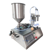 Machine de remplissage semi-automatique de perles LT-KLQ2, équipement de remplissage de perles cosmétiques avec écran tactile PLC de bureau