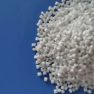 <b>PET</b> Granule Materials Natural Plastic <b>PET</b> Polyester Fiber Granule - Product Image 6