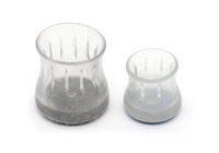 Embouts de protection en silicone pour pieds de meubles, chaises et tables, avec base en feutre pour protéger les planchers de bois franc, coussinets pour pieds de meubles