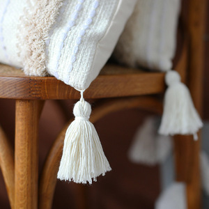 <strong>Throw</strong> Pillow <strong>Covers</strong> Moroccan Long Pillows Classical Geometric <strong>Sofa</strong> Decorative With Tassel Cushion <strong>Covers</strong> - Product Image 6