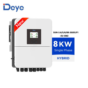Deye-Inversor híbrido monofásico de 8kW, bajo nivel de ruido, para uso diario en el hogar y la Oficina - Product Image 2