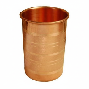 Verre d'eau potable en cuivre pur personnaliser la conception cuivre pour la maison Restaurant à la vente en gros - Product Image 1