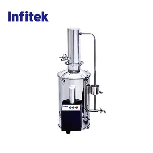 Infitek 5-10 L/H Laboratory Stainless Steel Water Control Type Distilled Water Device / Water distiller