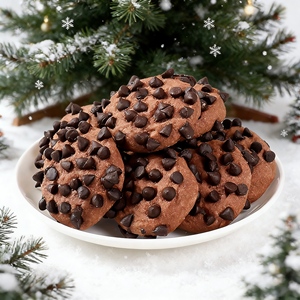 Biscotti al Doppio Cioccolato Premium, Snack Cotto con Texture Croccante e Sapore Ricco, Ideali per Caffetterie e Consumo Quotidiano - Product Image 2