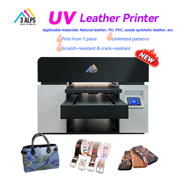 3ALPS 4260 UV Flatbed Inkjet Printers New Small Business Machine for Acrylic Glass & Phone Cases for Plastic Applications