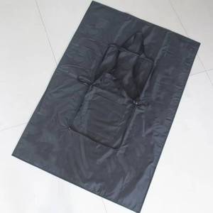 Bolso bandolera con diseño de cremallera, alfombra de oración islámica estampada en terciopelo holandés, antideslizante YASEEN - Product Image 1