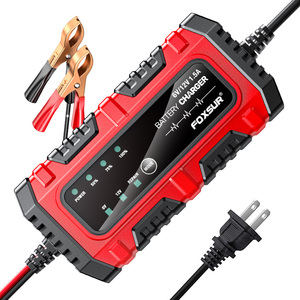 Nuevo <span class=keywords><strong>Cargador</strong></span> de Batería para Motocicleta <span class=keywords><strong>6V</strong></span> 12V 1.5A Universal Automático, <span class=keywords><strong>Cargador</strong></span> Lento de Plomo-Ácido de 6 Voltios y 12 Voltios con Reparación por Pulsos - Product Image 1