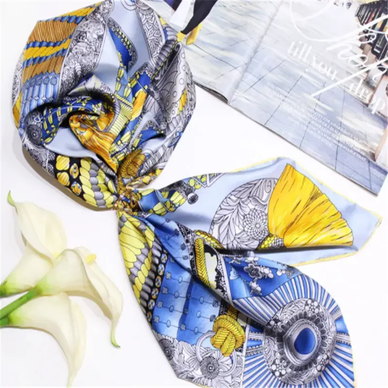 Fashionable Design Competitive Price Ready Goods Good Material Hot Sale Silk Twill Scarf for Women Gift