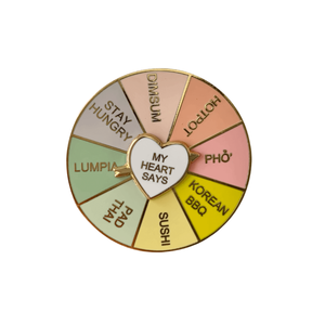 Pin Your Imagination Design Chapado en oro Aleación de zinc Spinner Esmalte Pin Factory Lifetime Mold Produce Metal Crafts Pin giratorio - Product Image 1