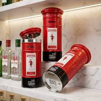 Boîte en fer blanc de luxe de qualité alimentaire, design personnalisé, pour gin, vin et spiritueux, vente en gros, direct usine