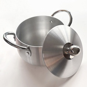 Juego de 10 Ollas de Aluminio Antiadherentes para Sopa y Caldo, Cacerolas, Ollas de Cocina - Product Image 5
