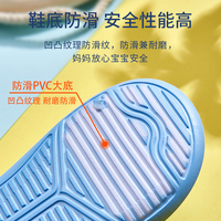 Luofu — pantoufles légères pour enfants, chaussons EVA de dessin animé, motif requin, pantoufles pour enfants