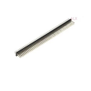 金メッキ2x50ピン二列オス1.27mmピッチピンヘッダーコネクタ2x50pin <span class=keywords><strong>2</strong></span>*50 50 p50ppin PCBボード用<span class=keywords><strong>Arduino</strong></span> - Product Image 5