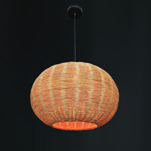 Lampadario in <span class=keywords><strong>Rattan</strong></span> naturale, - Product Image 1