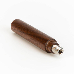 Solid Wood Handles Cylindrical Walnut Furniture Handle And Knob Durable <b>Rustic</b> Design - Product Image 4