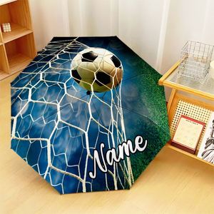 1 Piece No MOQ Custom <b>Football</b> <b>Net</b> Folding Umbrella Custom Name Match Day Gift UV Print Guarda Chuva Personalizado - Product Image 1