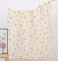 Serviette de bain en mousseline 100% coton, ultra douce, absorbante, séchage rapide, pour bébé et adulte, grande serviette multi-usage pour la maison et les voyages