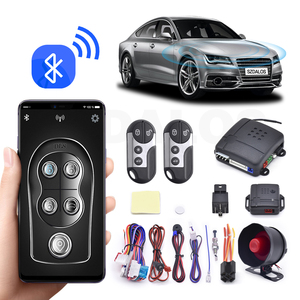 Dc <span class=keywords><strong>12V</strong></span> BT điều khiển Keyless nhập xe điện thoại App Báo động Hệ thống an ninh xe/vehiculo/vehiculo báo động cho ô tô BT hệ thống báo động - Product Image 1