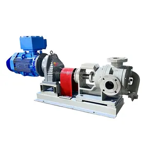 Massecuite Beer Milk Transfer Seal Pump Stainless Steel Electronic Positive Displacement Internal Gear Pump