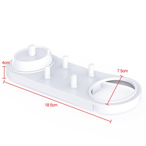 Supporto per <span class=keywords><strong>spazzolino</strong></span> <span class=keywords><strong>elettrico</strong></span> Base per caricabatterie a doppio supporto per <span class=keywords><strong>spazzolino</strong></span> orale <span class=keywords><strong>B</strong></span> - Product Image 5