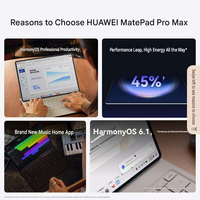2026 Orijinal HUA WEI MatePad Pro Max Tablet PC 13.2" 144Hz Kirin T93 Pro OLED Ekran 10400mAh 66W AI Pad 20G+1TB Klavyeli