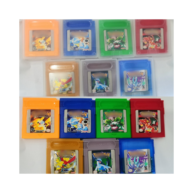2024 Wholesale Cheap Price Retro GBC Games Cartridge for NDSL GB GBC GBM GBA SP Gameboy Video Games USA EU Version