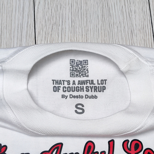 Camisetas con Estampado de 'Eso Es Mucho Jarabe para la Tos', Ropa Masculina Escaneable, Camisetas Extra Grandes de Alta Calidad 100% Algodón para Hombre - Product Image 6