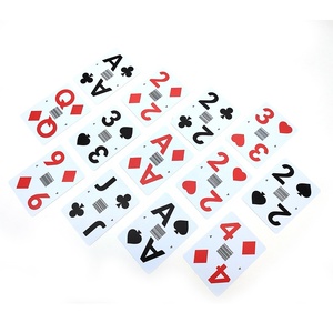 Aangepaste Gouden Speelkaarten Pvc Waterdicht Plastic Poker Met Logo Afdrukken Gemaakt Van Duurzaam Papier Materiaal - Product Image 1