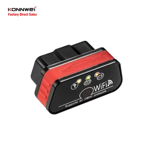 KONNWEI Brand polonia Scanner diagnostico OBD2 per auto WIFI KW901 più venduto per Android e iOS con più lingue