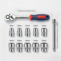 Jeu de clés à cliquet Dongcheng multifonctionnel de qualité supérieure pour la réparation automobile et l'usage domestique, fabriqué en Chine