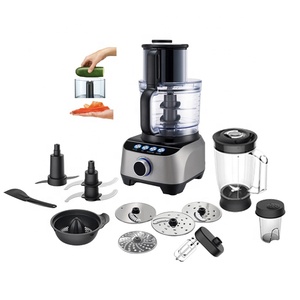 Trituradora de Hielo de Alta Velocidad 2023, Potente Procesador de Alimentos Multifuncional <span class=keywords><strong>11</strong></span> en 1 de 1300W - Product Image 3