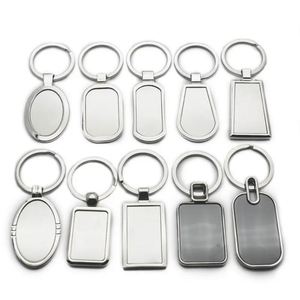 Porte-clés de haute qualité en acier inoxydable, porte-clés vierge pour sublimation avec logo personnalisé - Product Image 3