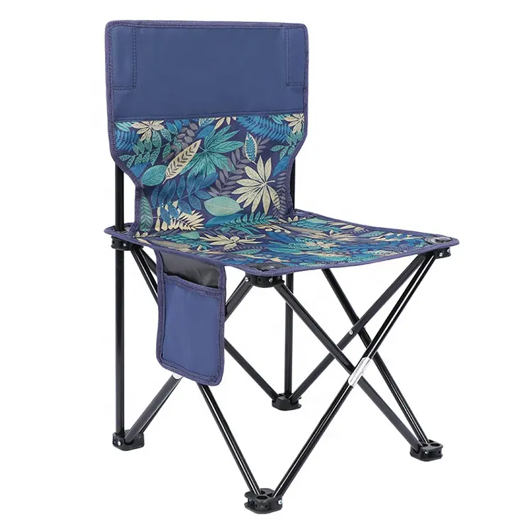 100Kg Capaciteit Draagbare Backpacken Vouwen Strand Camping Stoelen Met Draagtas