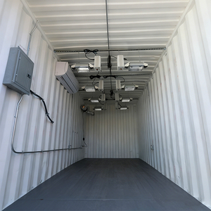 Sistema de Cultivo Hidropónico y Aeropónico en Contenedor de Envío, Unidad Inteligente Automática de 11KW con Luz LED de Espectro Completo - Product Image 4