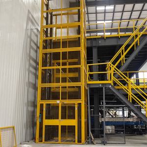 ऊर्ध्वाधर इलेक्ट्रिक प्लेटफॉर्म लिफ्ट गोदाम हाइड्रोलिक छोटे कार्गो लिफ्ट माल ढुलाई कार्गो लिफ्ट - Product Image 3