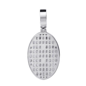 Collar con Colgante de San Judas Tadeo, Joyería Religiosa Chapada en Oro con Diamantes de Imitación, Cadena con Dije de San <span class=keywords><strong>Lazaro</strong></span>, Superventas - Product Image 3